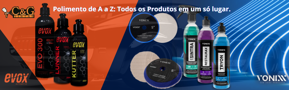 Polimento de A a Z: todos os produtos em um só lugar - C&G Tintas